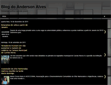 Tablet Screenshot of blogdoandersonalves.blogspot.com