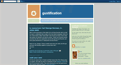 Desktop Screenshot of gustification.blogspot.com