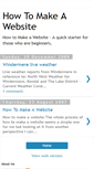 Mobile Screenshot of how-to-make-a-website.blogspot.com