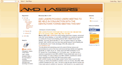 Desktop Screenshot of amdlasers.blogspot.com