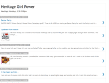 Tablet Screenshot of heritagegirlpower.blogspot.com