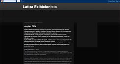 Desktop Screenshot of latina-exibicionista.blogspot.com