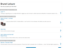 Tablet Screenshot of bruleisure.blogspot.com