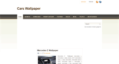 Desktop Screenshot of carswallpaper1.blogspot.com