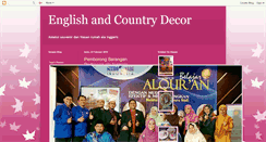 Desktop Screenshot of englishncountry.blogspot.com