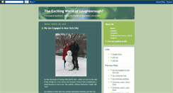 Desktop Screenshot of excitingworldofleonard.blogspot.com