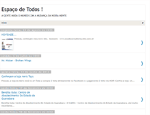 Tablet Screenshot of espaco-de-todos.blogspot.com