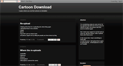 Desktop Screenshot of cartoon-downloads-mediafire.blogspot.com