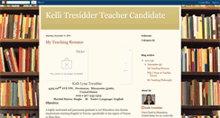Desktop Screenshot of kelli-tresidder.blogspot.com
