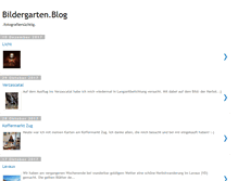 Tablet Screenshot of bildergartenblog.blogspot.com