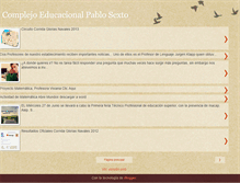 Tablet Screenshot of pablosextopucon.blogspot.com