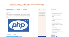Desktop Screenshot of design4free.blogspot.com