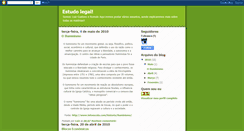 Desktop Screenshot of lgrn-estudolegal.blogspot.com