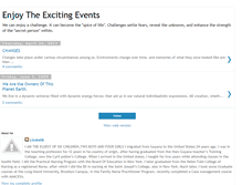 Tablet Screenshot of enjoytheexcitingevents.blogspot.com