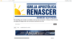Desktop Screenshot of igrejarenascerrobertkennedy.blogspot.com