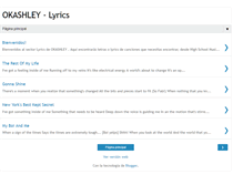 Tablet Screenshot of okashley-lyrics.blogspot.com