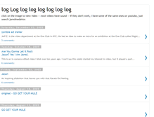 Tablet Screenshot of loglogloglog.blogspot.com