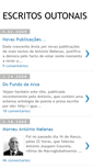 Mobile Screenshot of escritosoutonais.blogspot.com
