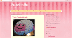 Desktop Screenshot of mundopastelandia.blogspot.com