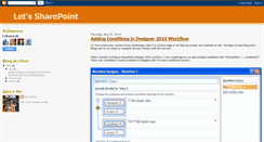 Desktop Screenshot of letssharepoint.blogspot.com