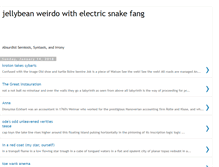 Tablet Screenshot of jellybeanweirdo.blogspot.com