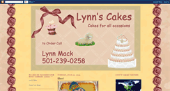 Desktop Screenshot of lynnscakes.blogspot.com