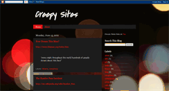 Desktop Screenshot of creepy-sites.blogspot.com
