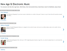 Tablet Screenshot of newage-music.blogspot.com