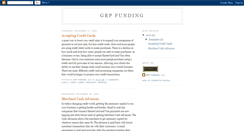Desktop Screenshot of grpfunding.blogspot.com