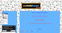 Desktop Screenshot of myclotiehouse.blogspot.com