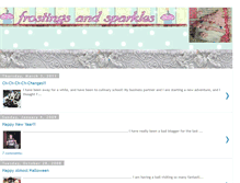 Tablet Screenshot of frostingsandsparkles.blogspot.com