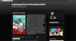 Desktop Screenshot of msjamgochiansinfinitebooklist.blogspot.com