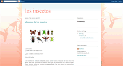 Desktop Screenshot of marissa-mundodelosinsectos.blogspot.com