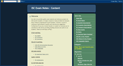 Desktop Screenshot of iscexamnotes-content.blogspot.com