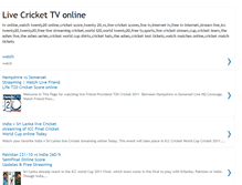Tablet Screenshot of livecrickettvonline.blogspot.com