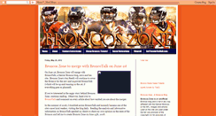 Desktop Screenshot of broncoszone.blogspot.com