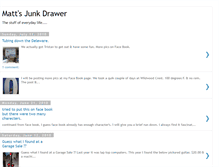Tablet Screenshot of mattsjunkdrawer.blogspot.com