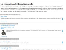 Tablet Screenshot of laconquistadelladoizquierdo.blogspot.com