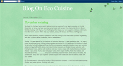 Desktop Screenshot of eco-cuisine.blogspot.com