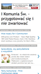 Mobile Screenshot of pierwsza-komunia.blogspot.com