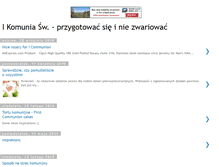 Tablet Screenshot of pierwsza-komunia.blogspot.com