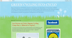 Desktop Screenshot of ecocyclo.blogspot.com