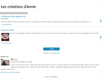 Tablet Screenshot of lescreationsannie.blogspot.com