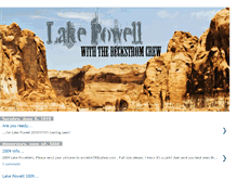 Tablet Screenshot of beckstromlakepowellcrew.blogspot.com