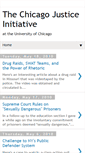 Mobile Screenshot of chicagojustice.blogspot.com