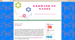 Desktop Screenshot of growingupgabel.blogspot.com