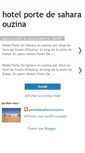Mobile Screenshot of hotel-portedesahara-ouzina.blogspot.com
