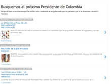 Tablet Screenshot of busquemosalpresidente.blogspot.com