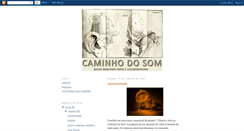 Desktop Screenshot of caminhodosom.blogspot.com