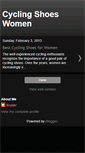 Mobile Screenshot of cyclingshoewomen.blogspot.com